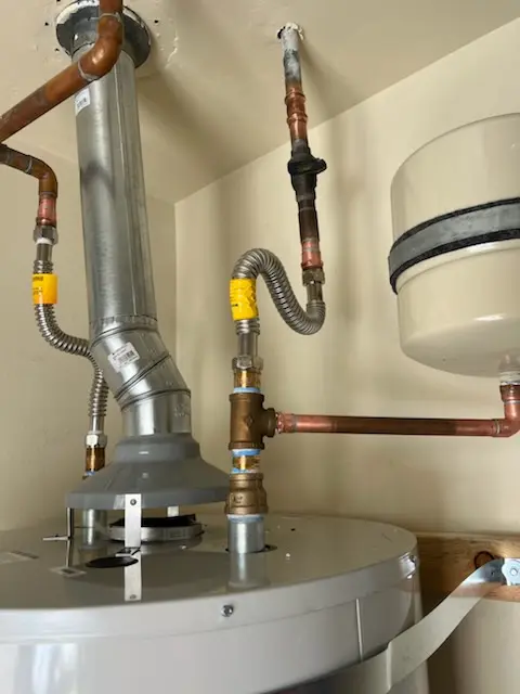 Water heater installation and plumbing repair in High Country